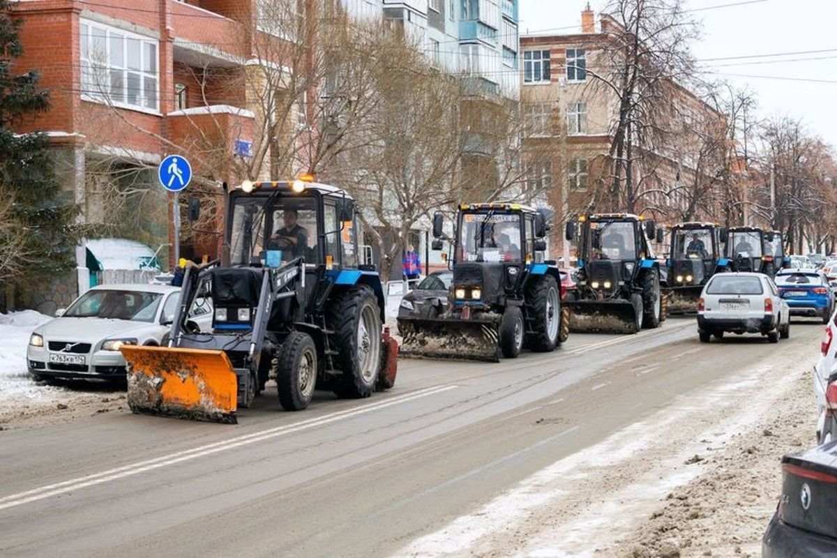 Как убрать снег в Москве и области